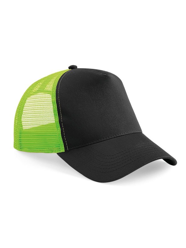 black/lime green